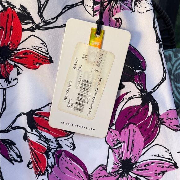 Tail Pink and Purple Floral Tank Top - Picture 4 of 8